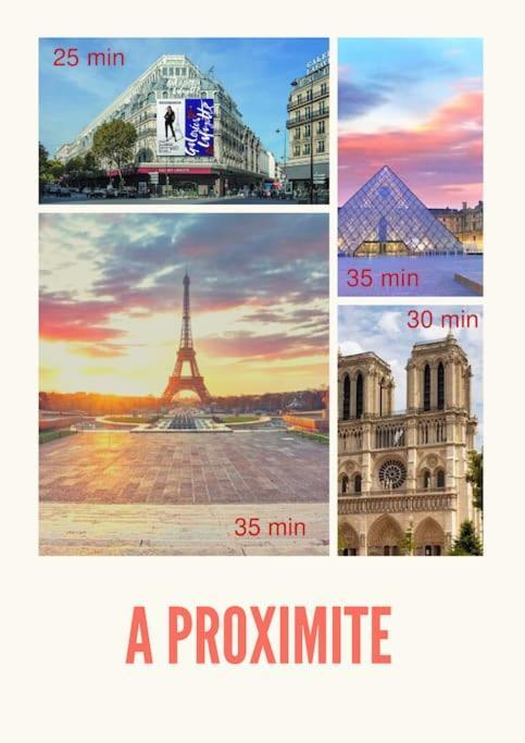 Appart Proche Disneyland Et Paris Noisy-le-Grand Exterior foto
